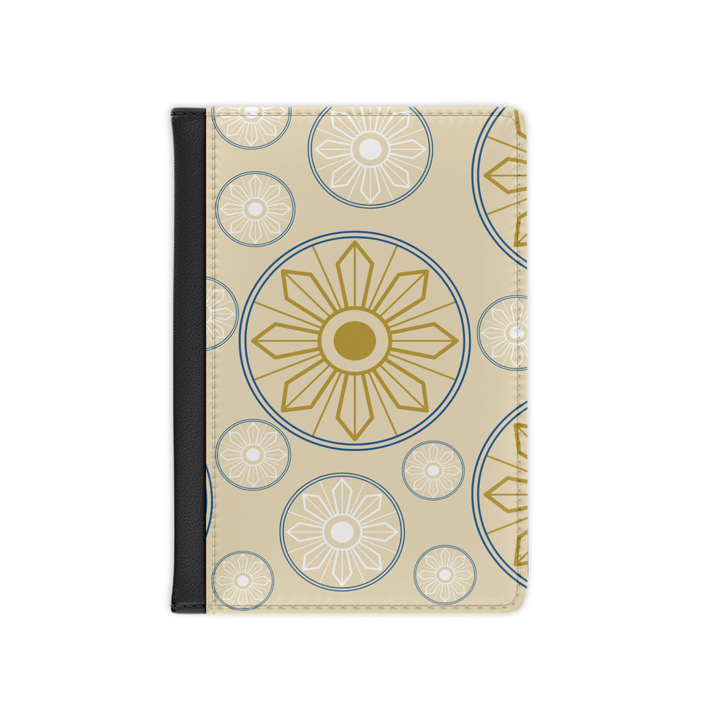 Boho Sunburst Passport Cover - Travel Wallet