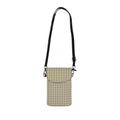 Brown Mirage Crossbody Cell Phone Bag with Adjustable Strap - Travel & Getaway Accessory
