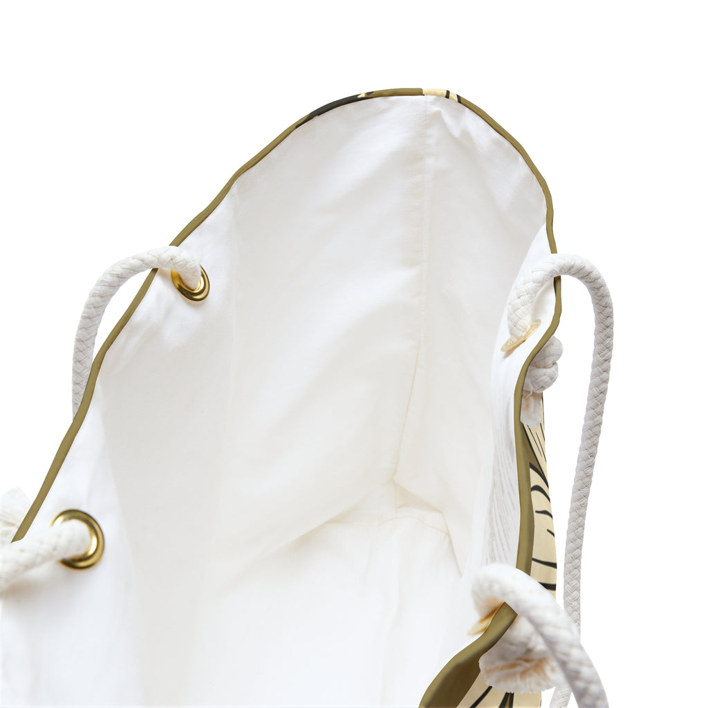 Olive Daisy & Ladybug Weekender Bag with T-Bottom - Makeup & Travel Organizer