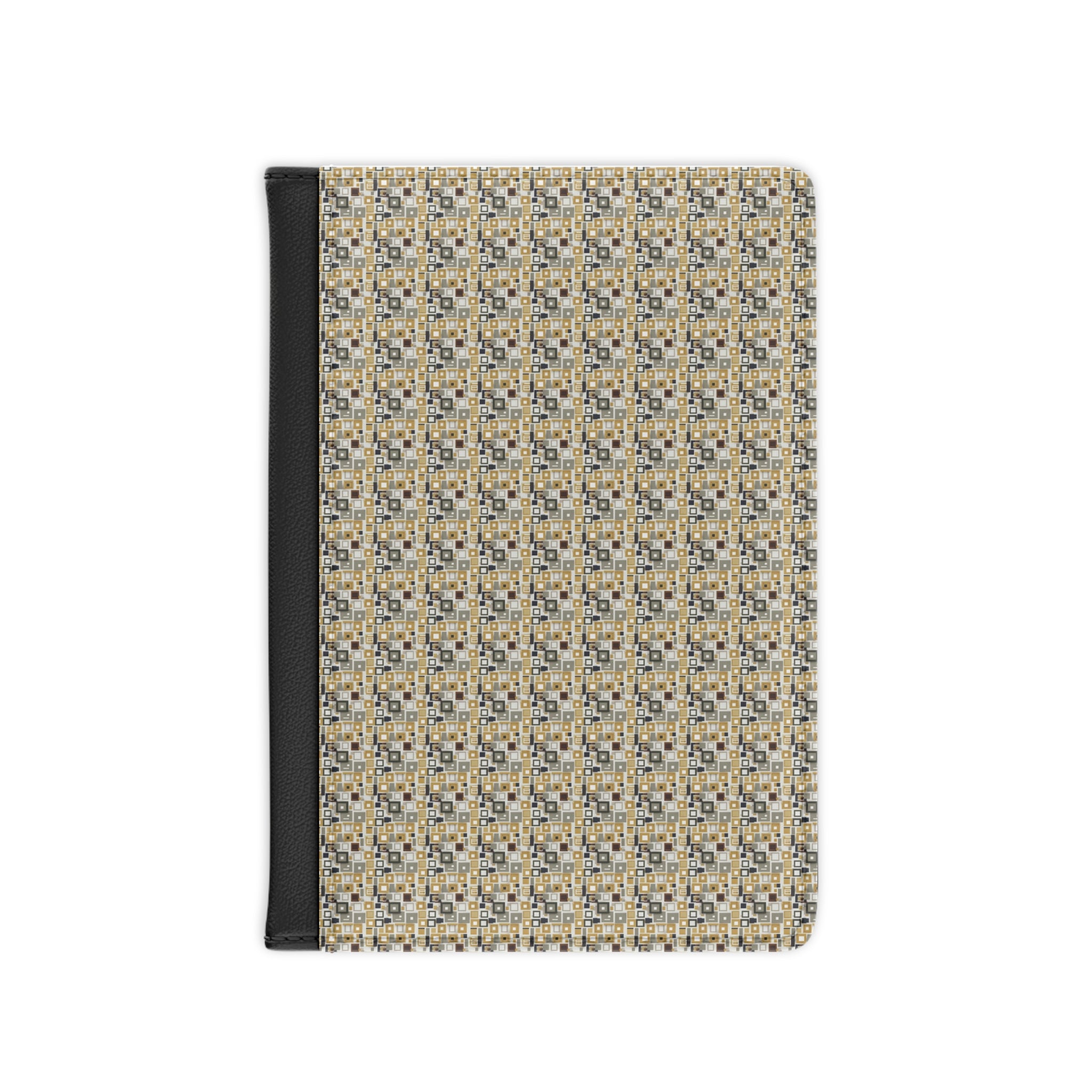 Brown Mirage Passport Cover — Travel Wallet