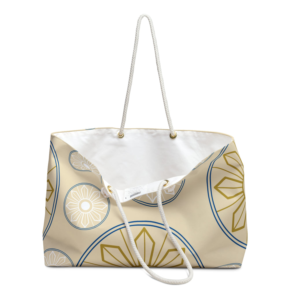 Boho Sunburst Weekender Bag — Travel & Getaway Tote
