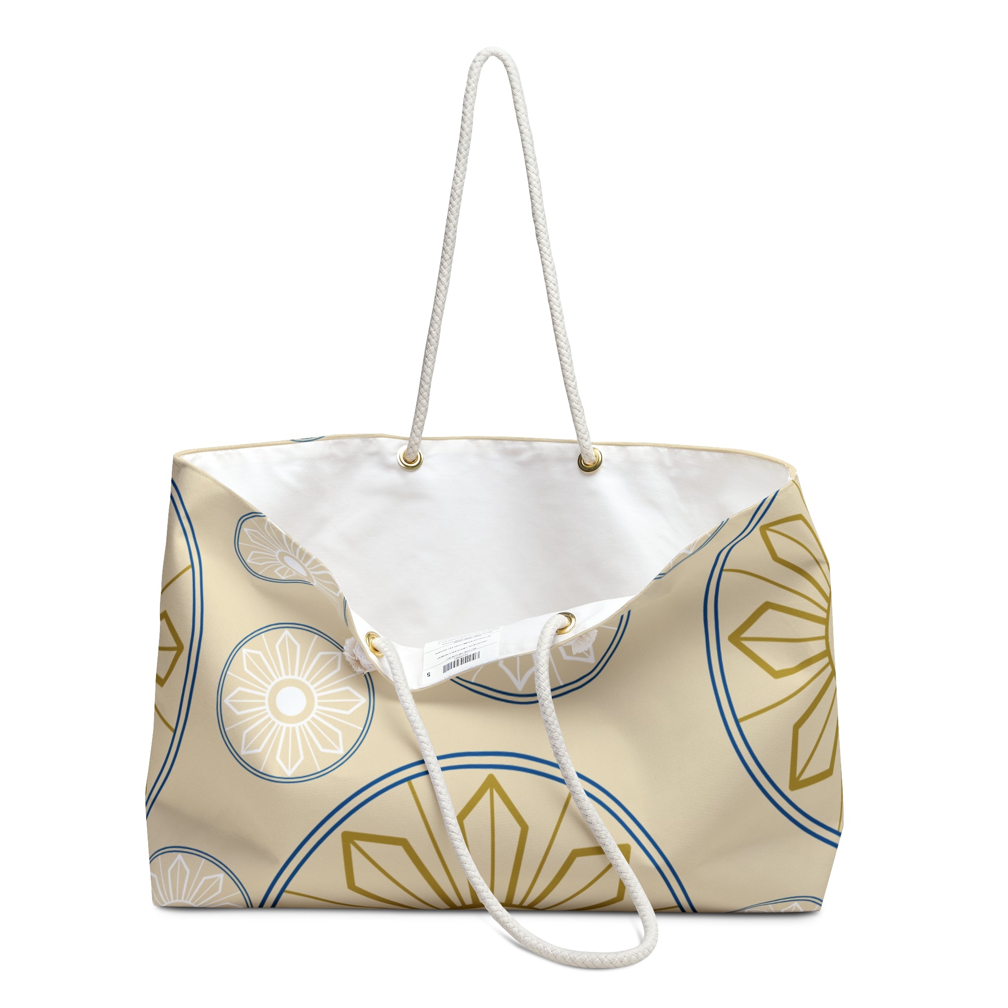 Boho Sunburst Weekender Bag — Travel & Getaway Tote