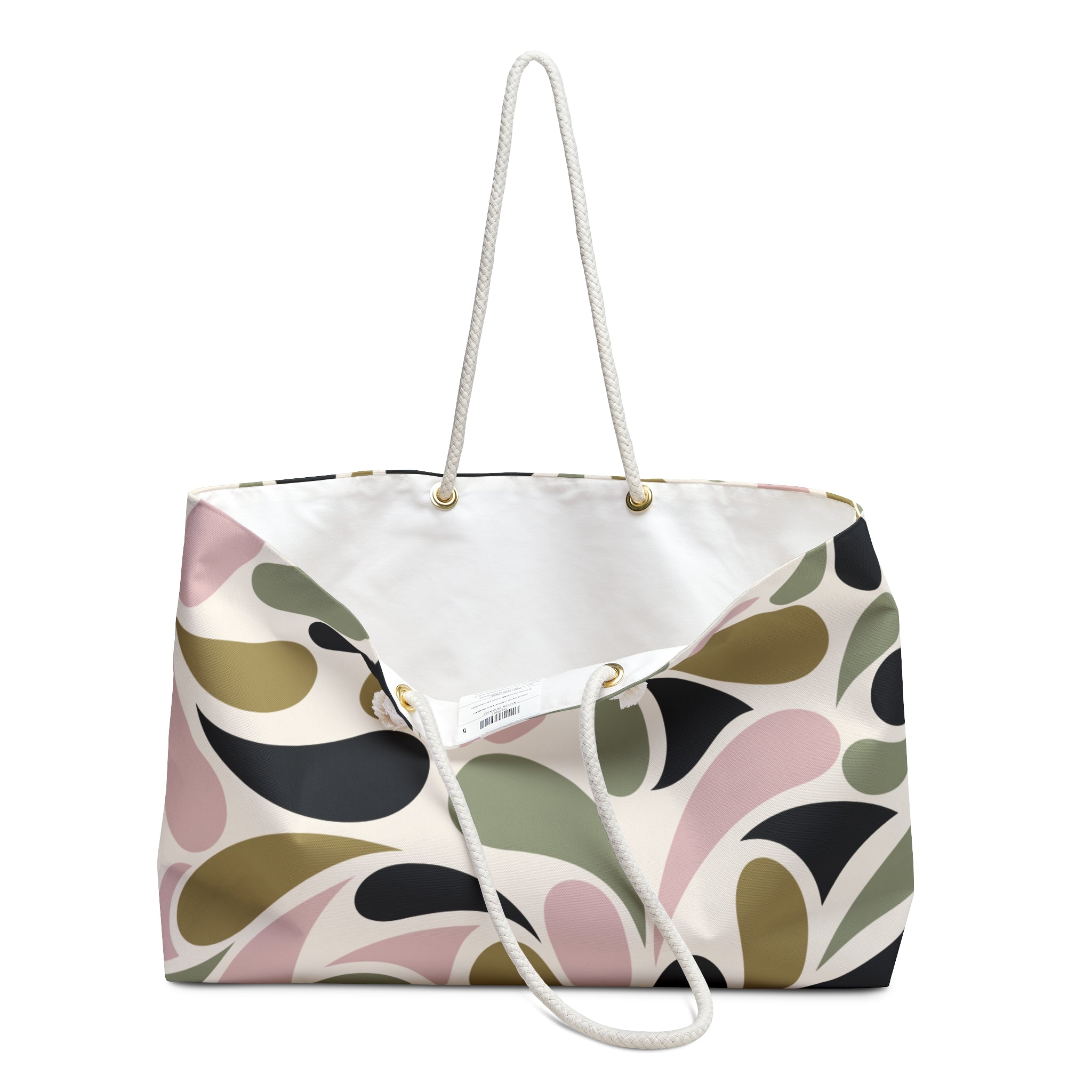 Retro Floral Weekender Bag – Travel Tote