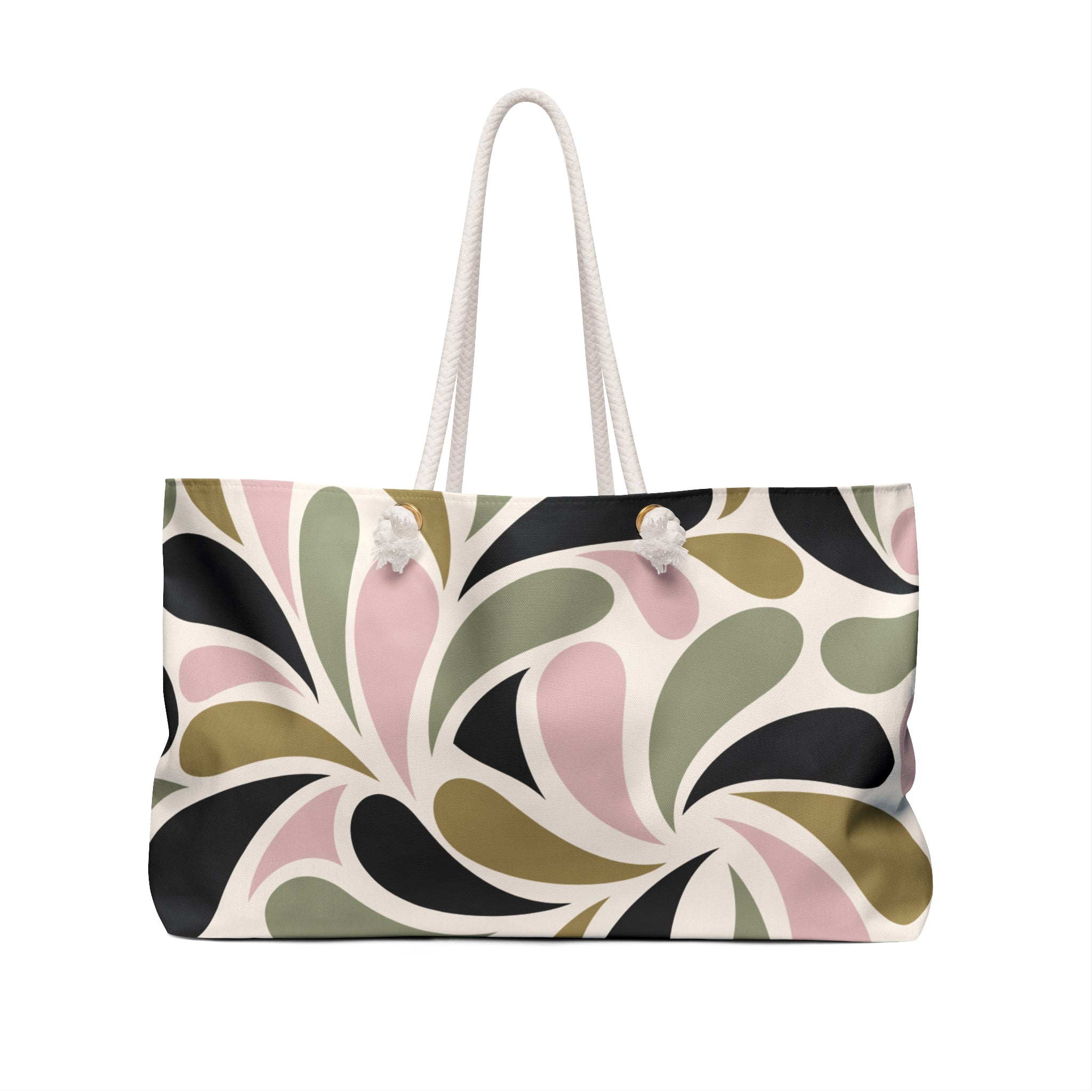 Retro Floral Weekender Bag – Travel Tote