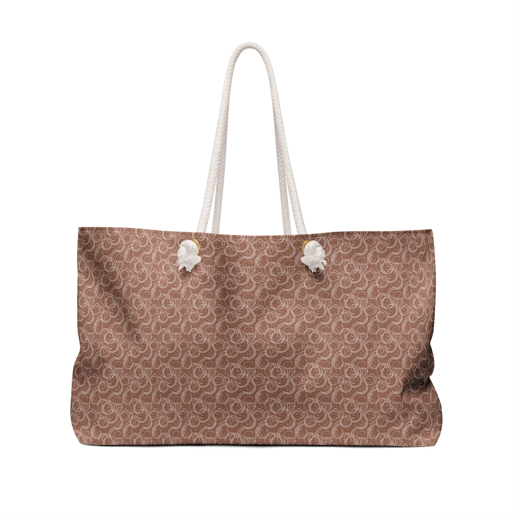 Mocha Drift Weekender Bag – Travel & Getaway Tote