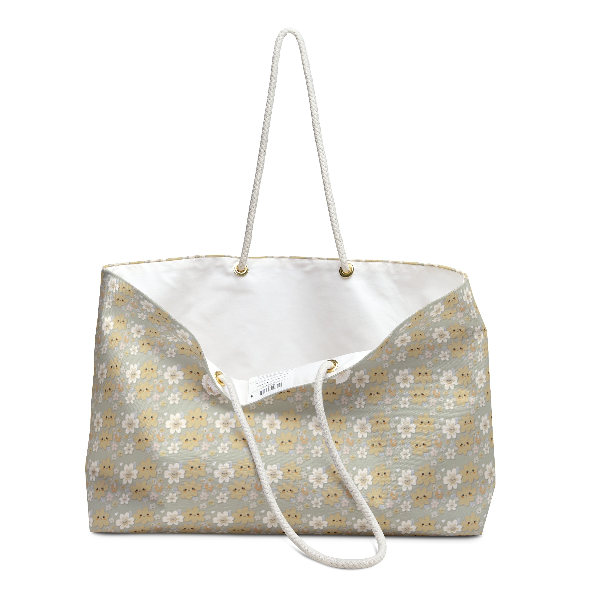 Chestnut Daisy Weekender Bag — Travel & Getaway Tote